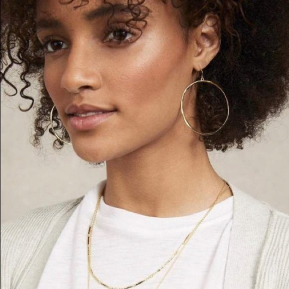 Gorjana Jewelry - Gorjana G Ring Earrings  - Gold